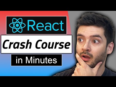 5 Minute React Crash Course for Beginners | Full React Tutorial From Scratch (2025)