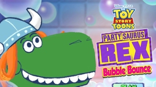Playgrownd --- Gameplay Toy Story Game For Kids Partysaurus Rex Bubble Bounce