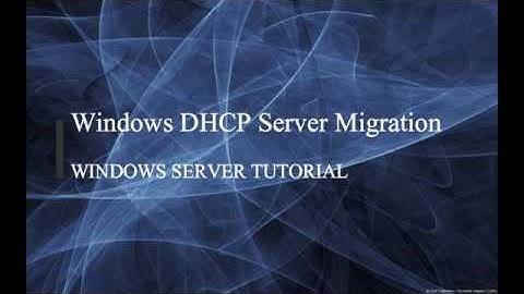 How to migrate DHCP Server 2008R2 to Windows Server 2016 PART 07 | Windows Server | Migration