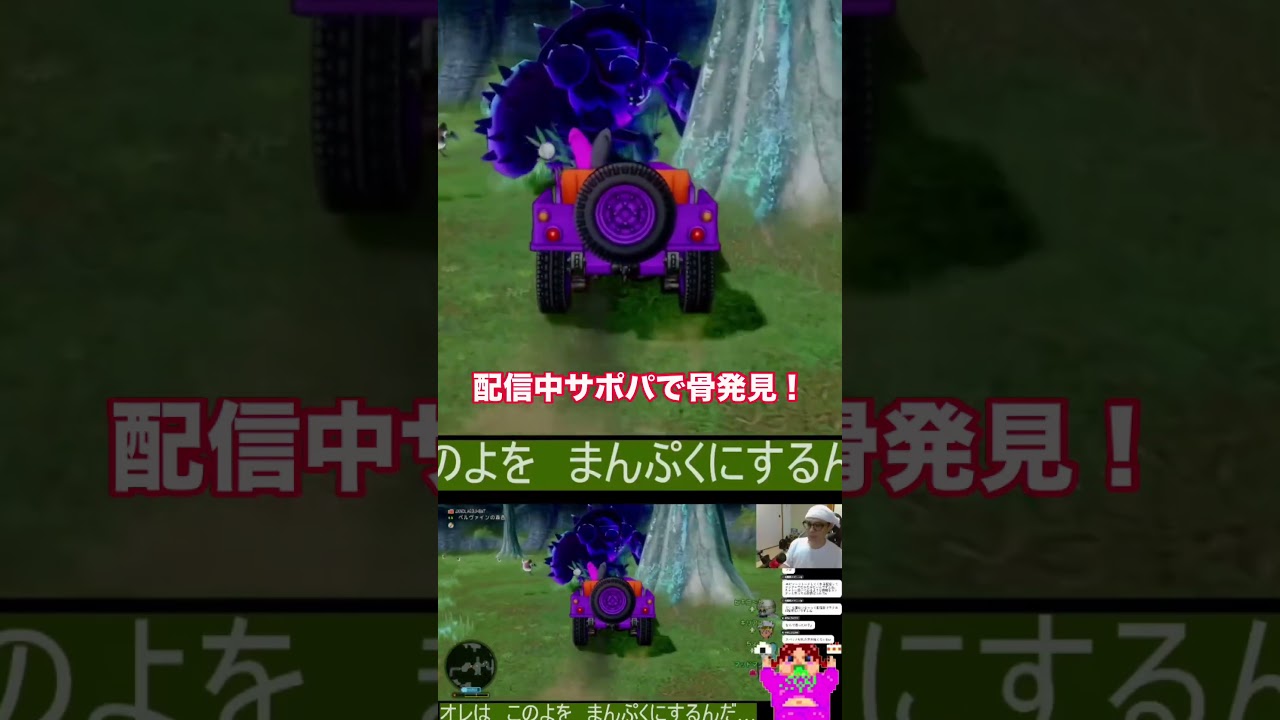 配信中サポパーティで閃輝晶獣バンバジャ発見!大興奮! #まんぷくゲームス #ゲーム実況 #ドラクエ10 #dq10