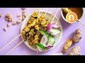 Chicken Satay | Malaysian Skewered Meat Satay [Nyonya Cooking]