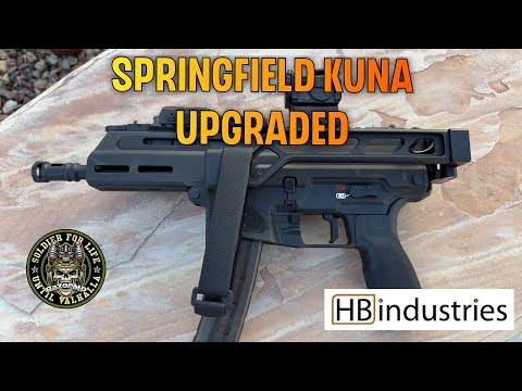 Springfield Kuna 9mm PCC HB Industries Upgraded
