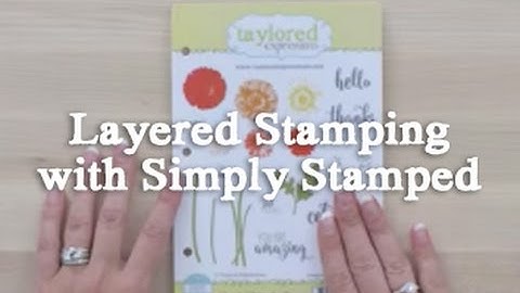 Today I Learned: How to do Layered Stamping