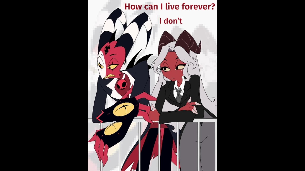 I don’t know (Why I’m in love now) by Erika #helluvaboss #blitzo #blitz #art #oc #selfship