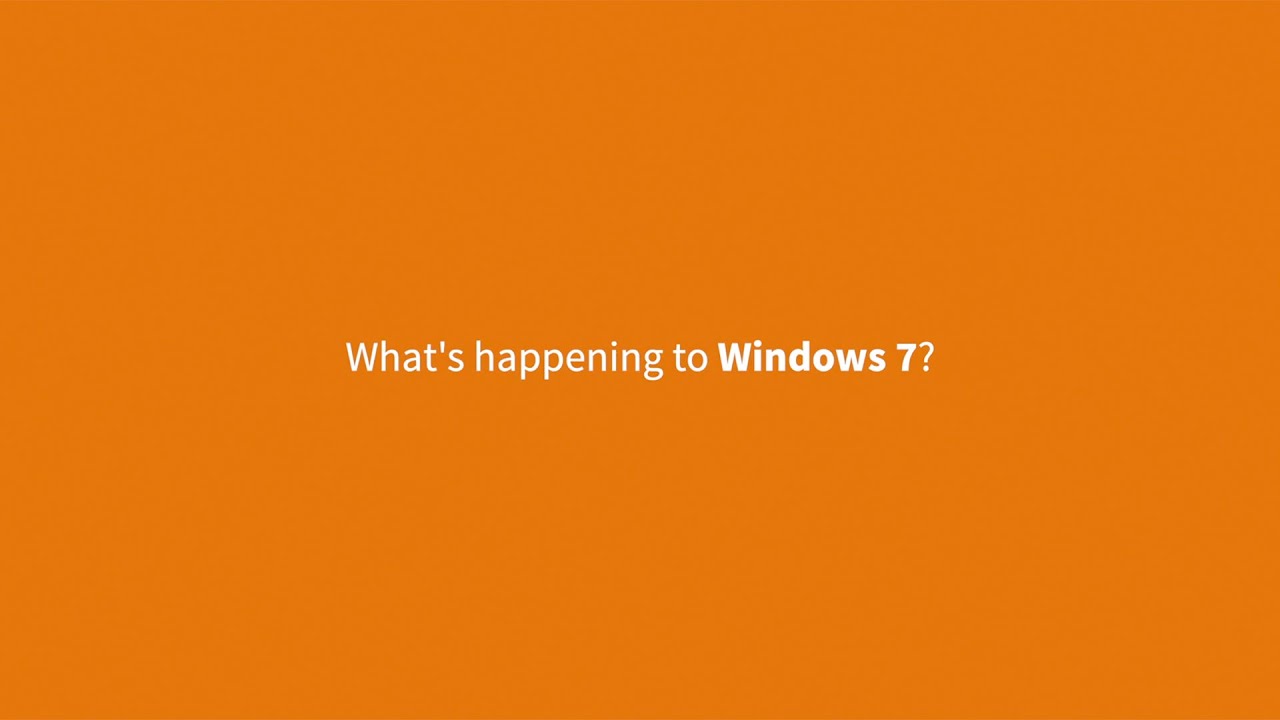 What You Need to Know about Windows 7 End of Life | JENLOR - YouTube