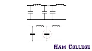 Ham College 95
Extra Class Exam Questions - Part 33
E7C Filters and matching networks: types of networks, types of filters, filter applications, filter characteristics, impedance matching, DSP filtering. Ham College 95