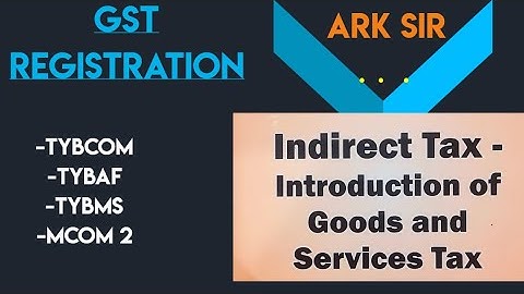 Q3 #Registration  #gst TYBCOM/TYBMS SEM 6 / TY BAF / MCOM 2 #Caretaker