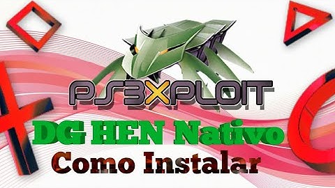 Como Instalar HEN Nativo Desbloquear Qualquer PS3 4.85 HFW 4.84 HFW 4.82 OFW Ps3Xploit