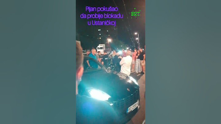 Attempt to cause an incident in Ustanicka
