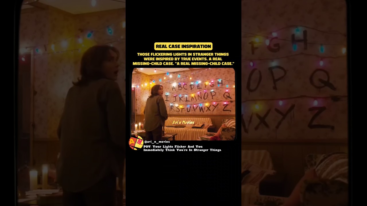 The Lights-Flicker Scene Was Inspired By A Real Missing-Child Case! 🔥😳 | 