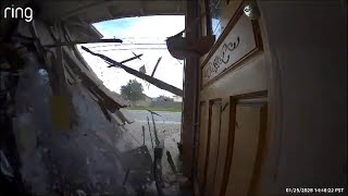 Video Shows Stolen Car Slam Into Watsonville Home 4 Juveniles Detained