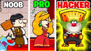 NOOB vs PRO vs HACKER | In Murder : To Kill Or Not To Kill | With Oggy And Jack |