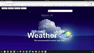 Project Weather app screenshot 4