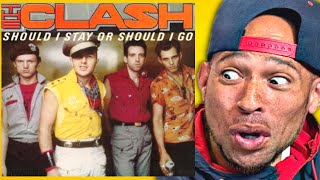 Rapper FIRST time REACTION to THE CLASH - Should I Stay or Should I Go! Classic guy problem...