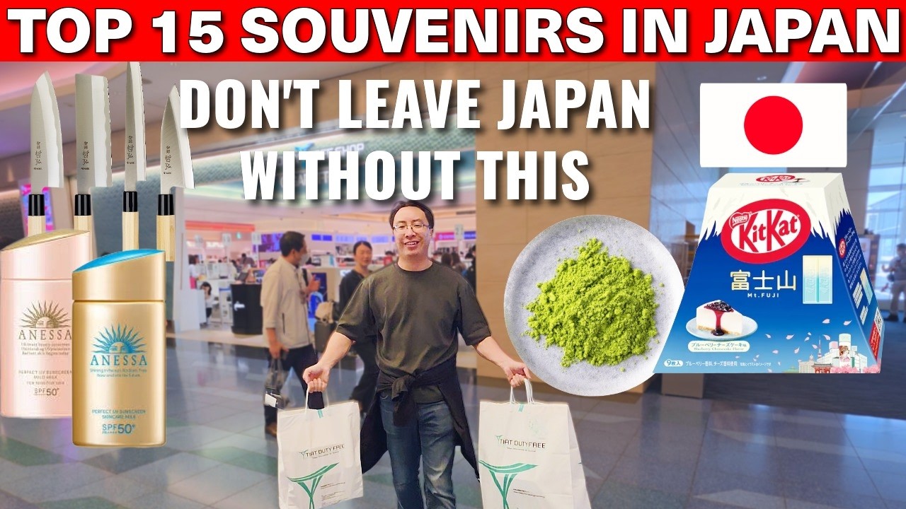 Top 15 Must Buy Souvenirs From Japan | Don't Leave Japan Without