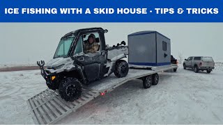Ice Fishing Tips and Tricks - The How-To Guide for Skid House Fishing