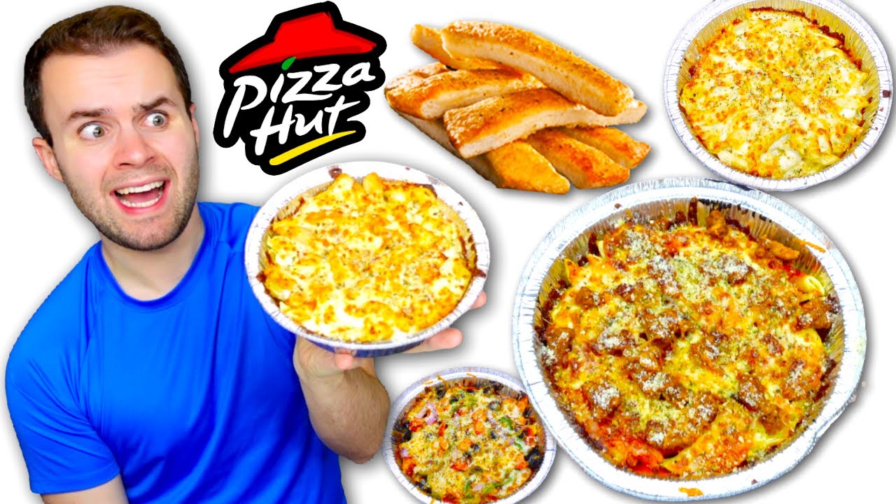 Pizza Hut s NEW Oven Baked Pastas REVIEW All 4 Flavors YouTube