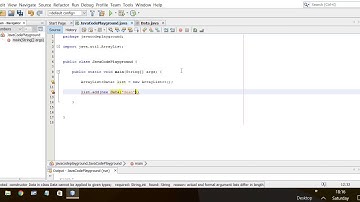 Java Beginners - Model Class & ArrayList of Objects