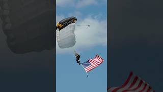 West Point Parachute Team US Flag #shorts #usa #aviation