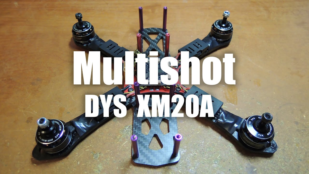 Прошивка DYS XM20A в Multishot для BetaFlight / RaceFlight