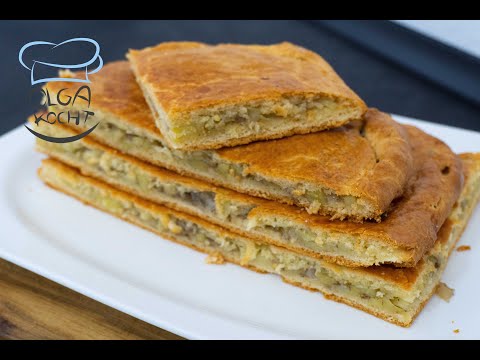 Piroggen mit Kartoffelfüllung
