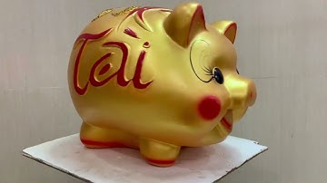 HEO ĐẤT TIẾT KIỆM TÀI LỘC SIZE LỚN KHỦNG@cavashop3658