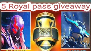 5 Royal Pass Giveaway On Stream Today Bgmi | Live Royal Pass Giveaway | BGMI Unlimited Custom Rooms screenshot 3
