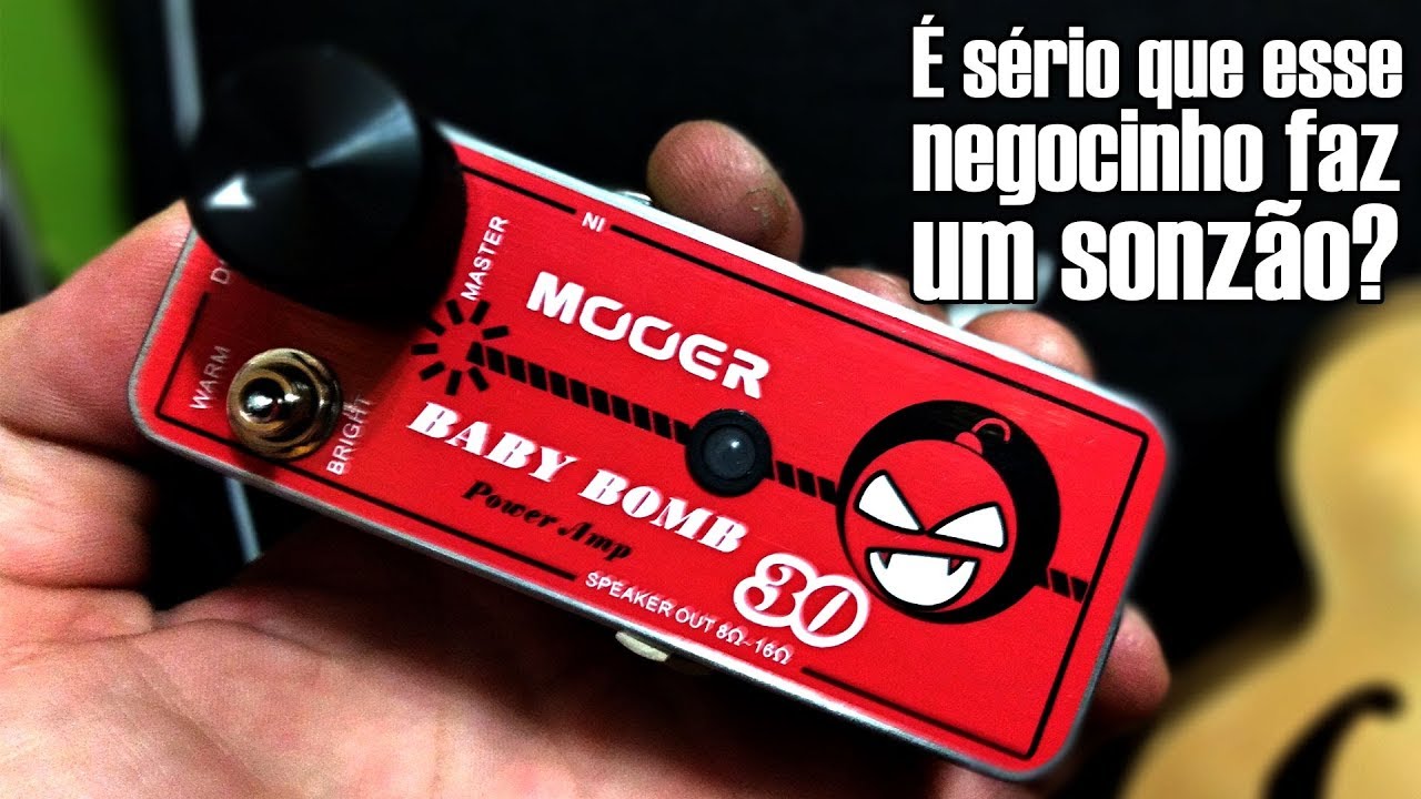 É sério que esse negocinho faz um sonzão? (Mooer Baby Bomb) - YouTube