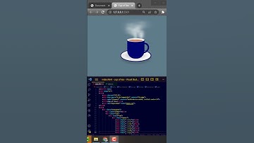 How to create a Cup of Tea Using HTML, CSS3 | HTML, CSS, a tutorial for beginners