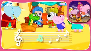 Hippo Aladdin's adventures. Magic lamp ❤ #2 | GAMES FOR KIDS | AnyGameplay screenshot 3