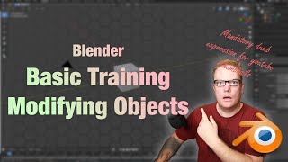 [Blender] Beginner training #4 Modifying objects
