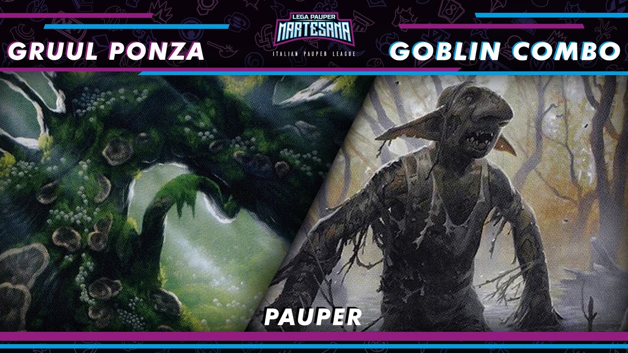 MTG PAUPER - Gruul Ponza vs Goblin Combo - LPMartesana - YouTube