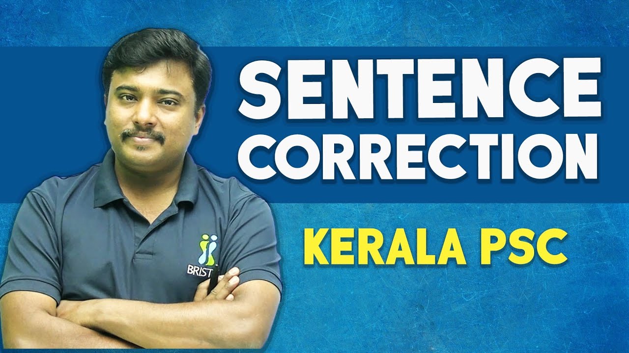 💥Sentence Correction For Kerala PSC