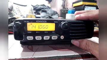 program repeater kenwood tm 281.