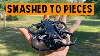 UNLUCKY! Smashed My Drone To Pieces  Don't Do This!! (iFlight Defender 16)