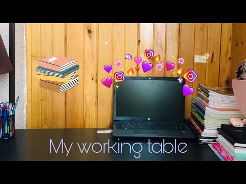 ჩემი სამუშაო მაგიდა ~My working table~