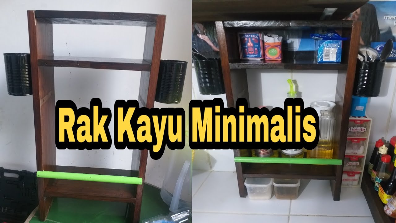 Cara Gampang Buat  Rak  Dapur  Mini YouTube