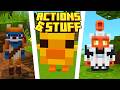 Every Feature in Actions &amp; Stuff (Minecraft Bedrock)