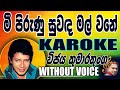 Meepirunu suwada mal wane karoke  vijaya kumaratunga