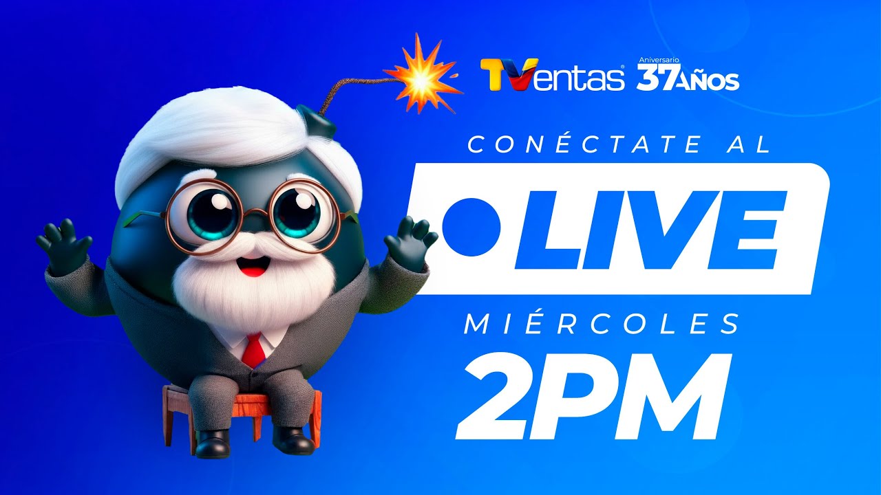 🚨 LIVE de Aniversario TVentas | Descuentos + Regalos 🎁 (15 de febrero, 14h00)