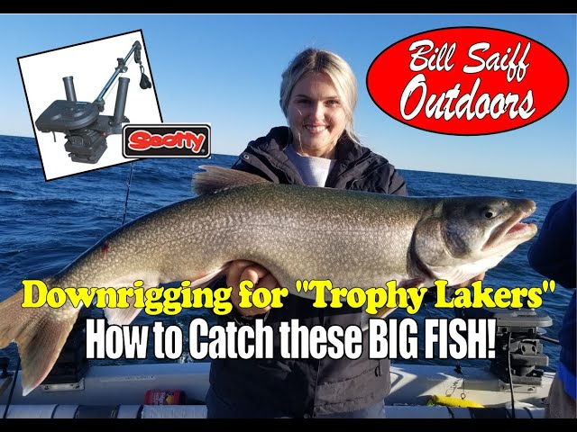 Downrigging for Trophy Lake Trout! 