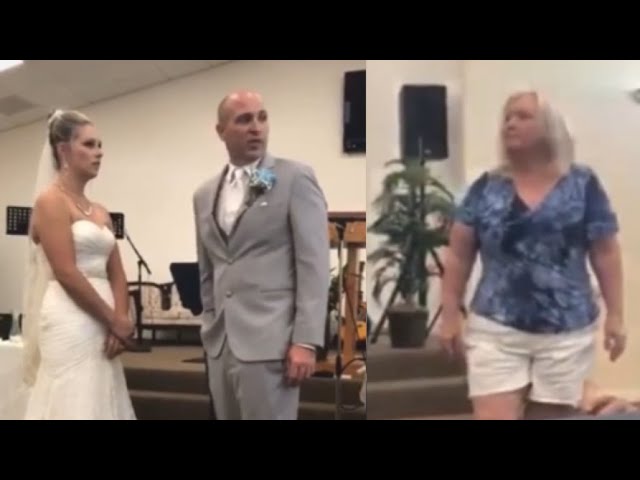 Insane Karen Ruins A Wedding and Causes A Scene
