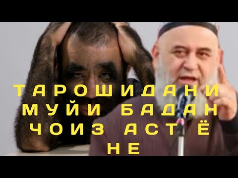 Хочи мирзо ТАРОШИДАНИ МУЙИ БАДАН ЧОИЗ АСТ Ё НЕ  САВОЛ БА ХОЧИ МИРЗО