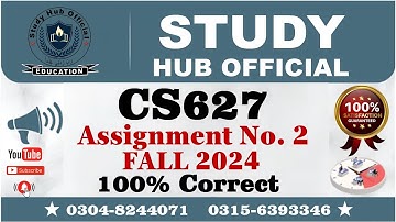 CS627 Assignment 2 100% Correct Solution Fall 2024, CS627 Assignment 2 Solution FALL 2024, CS627 A2