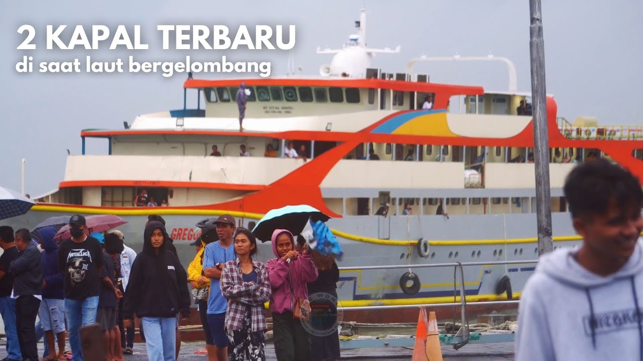 Dua Kapal Baru Rute Talaud Berangkat di Saat Laut Bergelombang