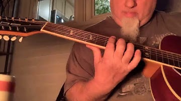 Fender Hellcat 12 string Jams by the fire quarantine