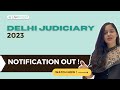 Delhi Judicial Services Exam Notification | Delhi Judiciary