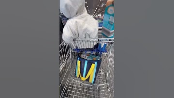 Keep your items in the trolley with multiscan at this self checkout.