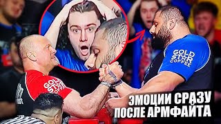 Ларратт vs Сагинашвили | Эмоции сразу после трансляции | Новый соперник для Левана |