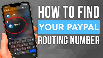 Hoe u uw PayPal-routeringsnummer kunt vinden.